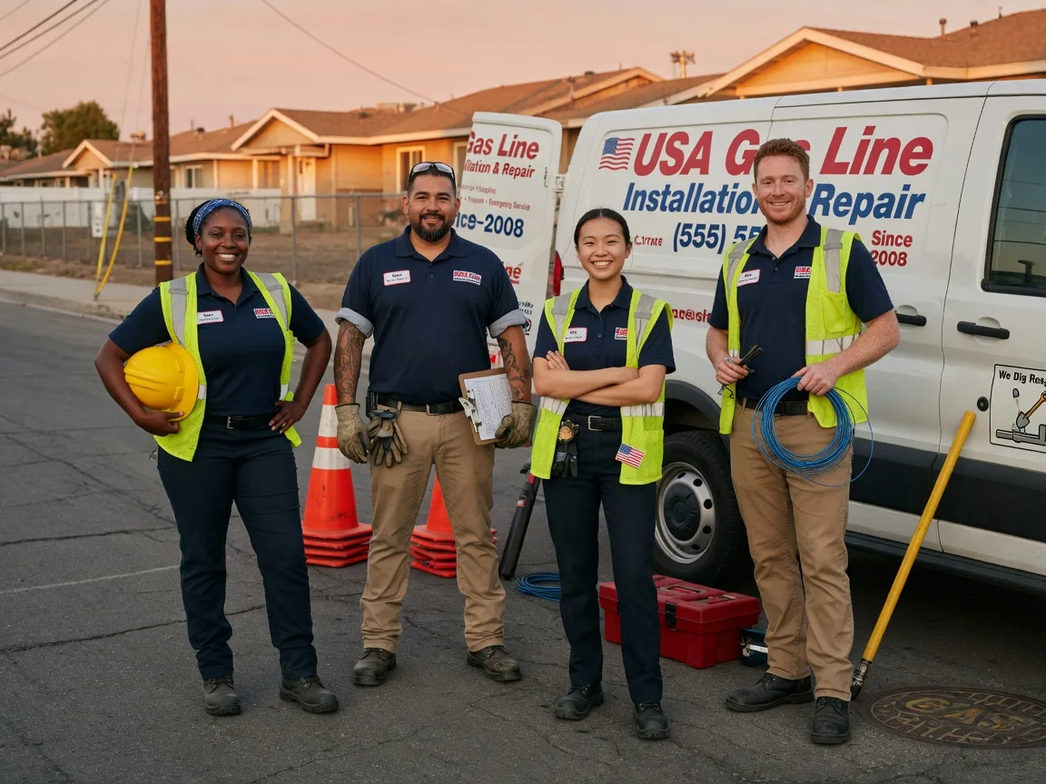 Gas Line Installation company in Railroad, PA